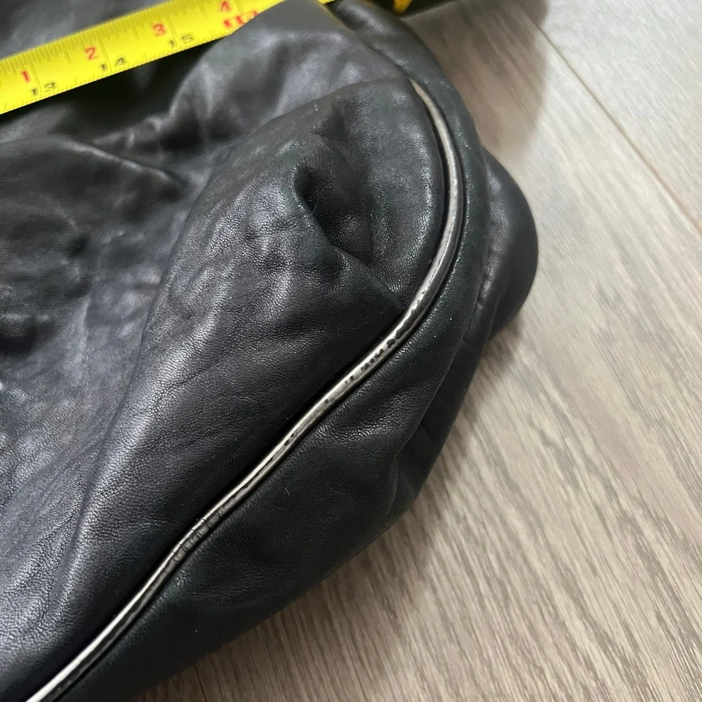 Black Leather Women's Bag - Picture 10 of 10